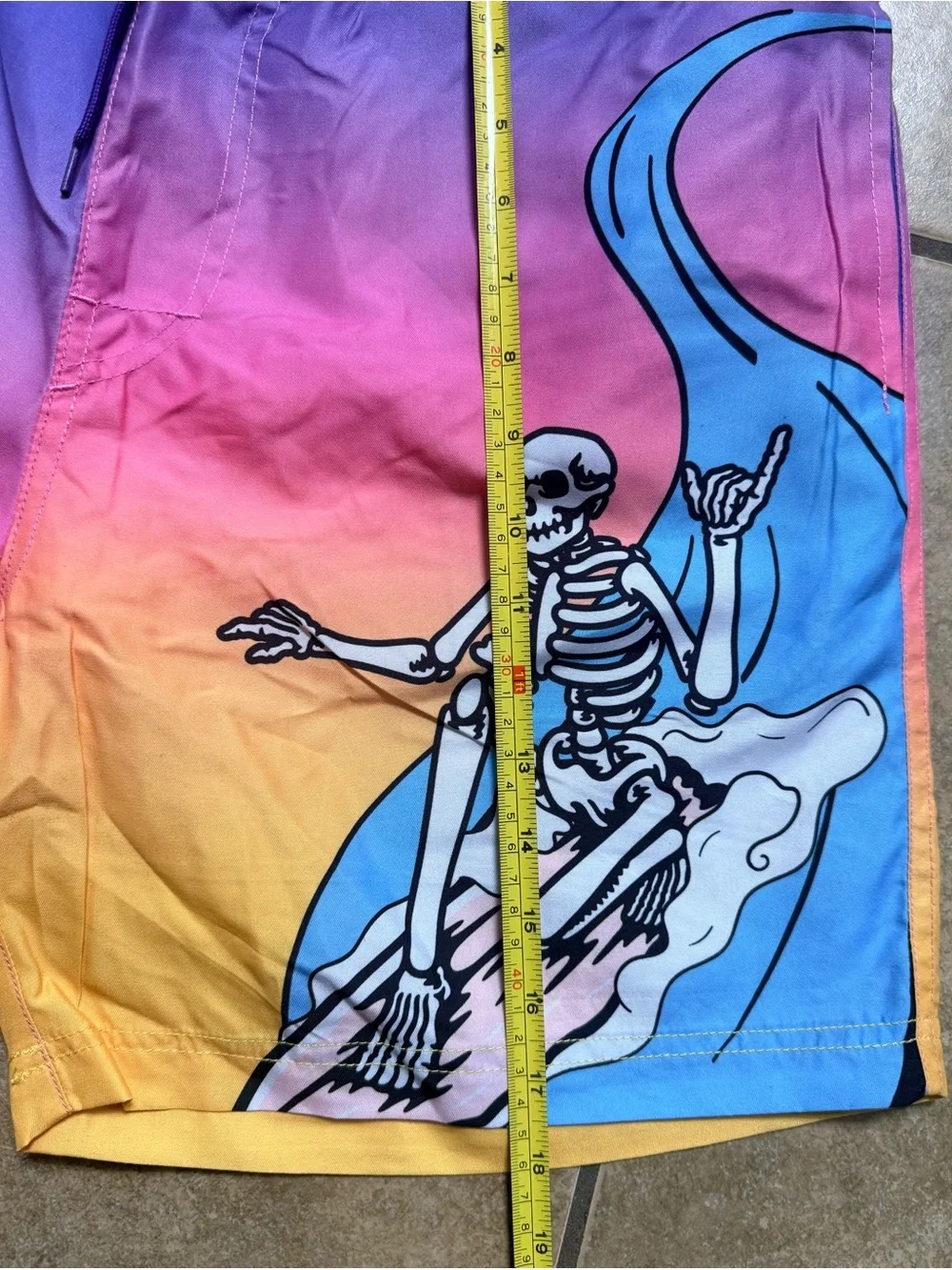 Swim Trunks Chemistry Men’s Size Grateful Dead Skeleton Surf New FAST SHIPPING
